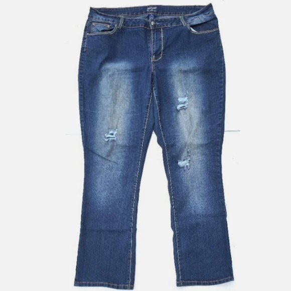 Y.O.Y.O VTG You're On Your Own Women's Denim Size 18 Jeans 0004 - Picture 1 of 13